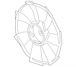 Honda Civic X FC 16-21 2.0 Cooling Fan Impeller
