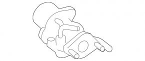 EGR valve Lexus NX300h 15-21