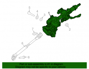 Steering column with EPS Kia Sorento 16-18