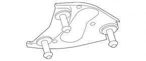 ABS Bracket Porsche Cayenne 958 11-17