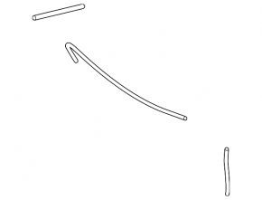 Headlight washer hose Audi A6 C8 19-