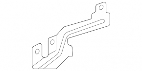 Brake pad wear sensor bracket, rear right, Audi E-Tron 19-23