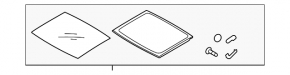 Front sunroof glass Kia Soul 14-19