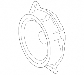 Front left door speaker Lexus UX200 UX250h 19-