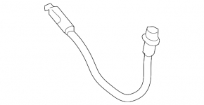 Brake hose rear right Lexus NX200t NX300 NX300h 15-21