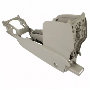 Central console armrest and cup holders Ford Fiesta 11-19 black