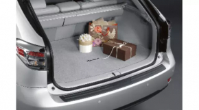 Lexus RX350 RX450h trunk mat, beige, rag, needs cleaning, cracks