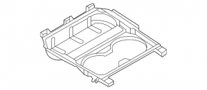 Mazda CX-50 23-25 Front Center Console Pocket