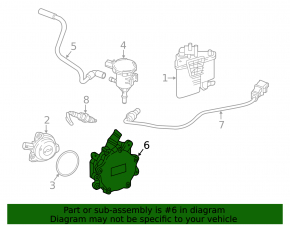 Vacuum pump Infiniti QX30 17-