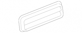 Ventilation shield right Mercedes W211
