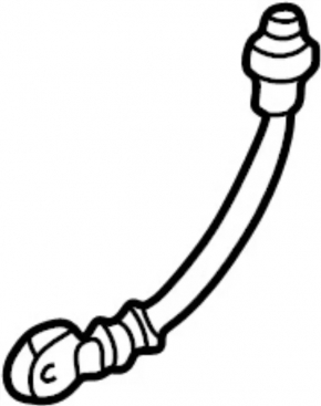 Front left brake hose for Nissan Pathfinder 22-25
