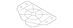 Front Panel Speaker Left Audi A6 C7 12-18 Bang & Olufsen
