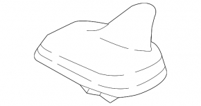 Antenna fin Audi Q7 16-