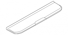 Trunk shelf BMW X7 G07 19-22 Mokka