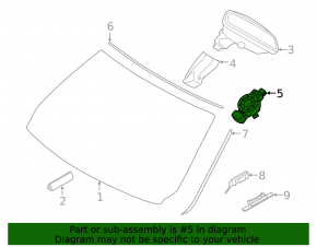 Rain sensor BMW X5 G05 19-23 OEM