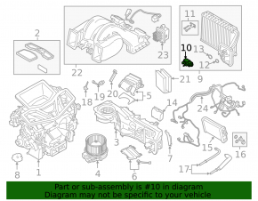 Air Conditioner Heater Valve BMW X7 G07 19-