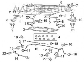Naked hood Jeep Renegade 15-23 steel China, butt