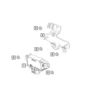Fuel Pump Control Unit Chrysler Pacifica 19-
