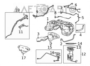 Fuel Pump Control Unit Chrysler Pacifica 19-