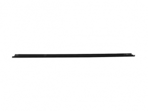 Door-glass molding, central rear right, Jeep Grand Cherokee WL 21-25, black gloss, long