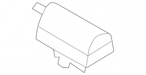 Airbag passenger in the dashboard Lexus ES350 07-12