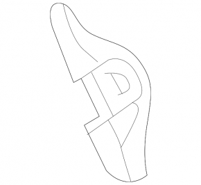 Toyota Camry v70 18-24 Fuel Filler Door Lock Trim