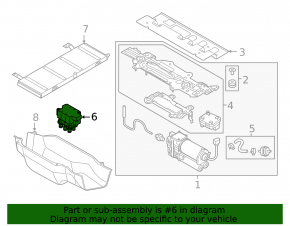 Air suspension valve block Audi Q5 80A 18-24