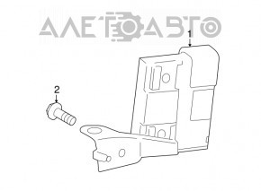 Computer, immobilizer Toyota Prius V 12-16 with bracket