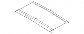 Rear sunroof curtain Ford Flex 09-19
