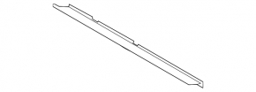Lower radiator deflector Ford Flex 13-19 rest