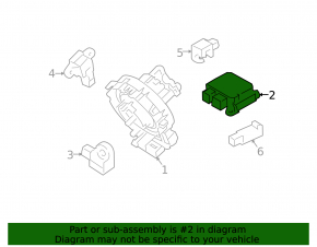 Module srs airbag computer airbags Ford Fiesta 11-17