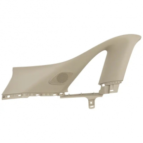Lincoln MKC 17-19 left rear pillar trim, beige, under the tweeter