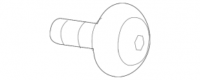 Left Chevrolet Volt Tail Light Screws 16-set