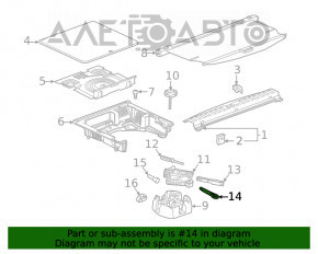 Tow Hook Chevrolet Volt 16-