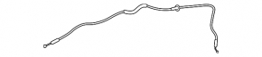 Rear Hood Release Cable for BMW X3 G01 18-23 X3. Rear, X4. 2.0L