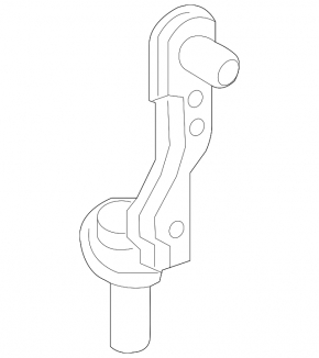Front subframe bracket right Nissan Sentra 15-19