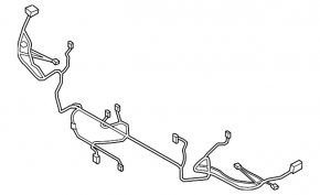 BMW i4 22-25 M front bumper wiring, for the camera