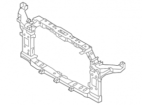 TV panel radiator Kia Soul 14-19 EV