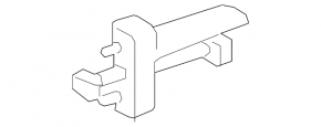 Front right door stop for Lexus IS 14-25