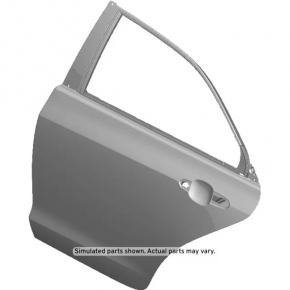Cadillac ATS 13-18 Graphite Rear Left Door