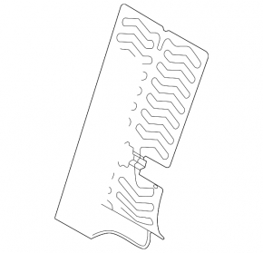 Heated rear seats, 2nd row, upper left, Kia EV6 22-24