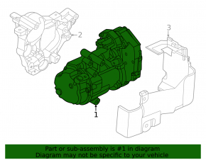 Nissan Ariya 23-25 Air Conditioning Compressor