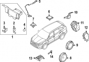 Kia Sorento 21-25 Bose Subwoofer