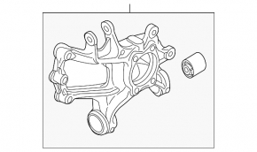 Rear right axle Mazda CX-5 17- awd