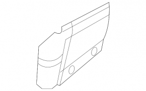 Projection on the front Chevrolet Malibu 16-23