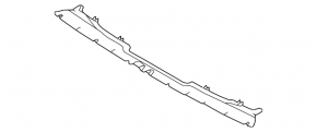 Upper radiator deflector VW Taos 22-25