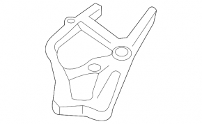 Front subframe reinforcement right BMW X3 G01 18-