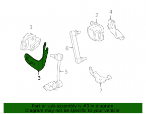 Front left body tilt sensor BMW 335i e92 07-13