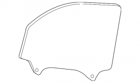 Glass door front right VW Atlas 18-