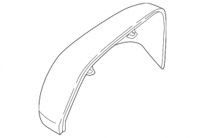 Right side mirror cover VW Atlas 18-25 upper